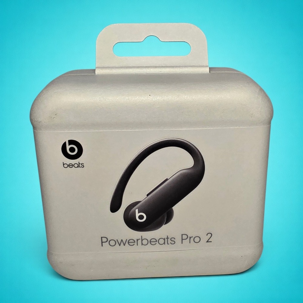 Sealed Beats By Dre - Black Powerbeats Pro 2, Works With iPhone And Android
